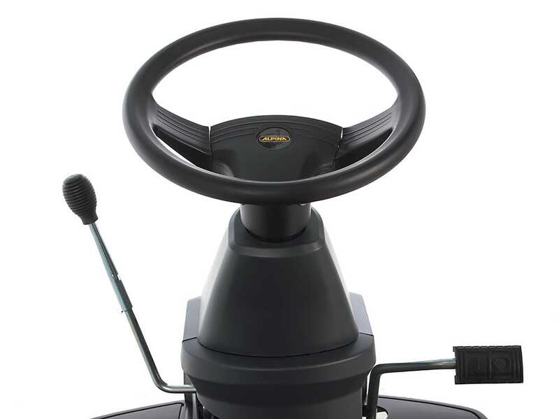 Alpina AT2 66 QA - Tondeuse rider autoport&eacute;e  - Moteur 224 cm3 - Ramassage