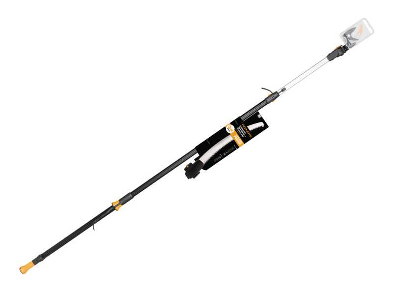 Fiskars UPX86 - Coupe-branches t&eacute;lescopique professionnel - perche de 240/400&nbsp;cm + scie - &Oslash;&nbsp;32&nbsp;mm