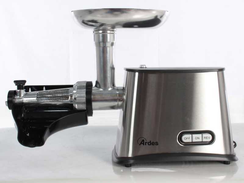 Ardes AR7460 - Presse-tomates - Hachoir &agrave; viande - Moteur &eacute;lectrique 500W - 220-240V