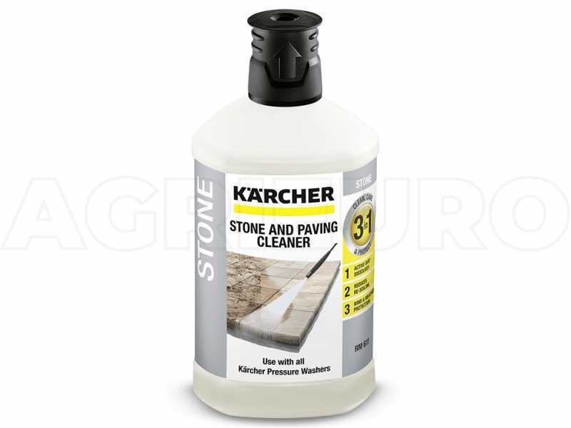 D&eacute;tergent pour pierres et fa&ccedil;ades 3 en 1 - pour nettoyeurs haute pression Karcher
