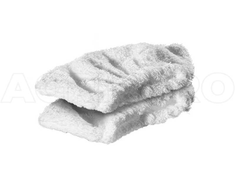 Jeu de bonnettes &eacute;lastiques microfibre Karcher (lot de 2)
