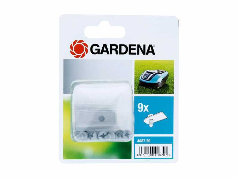 Lames de rechange Gardena - 9 pi&egrave;ces