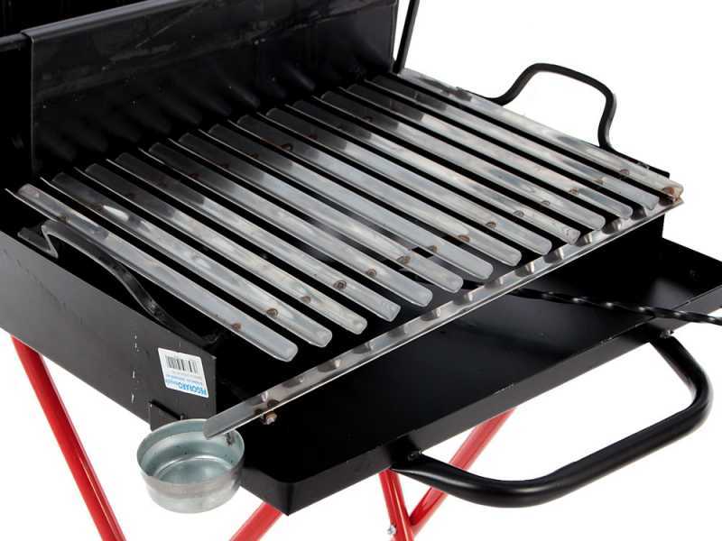 Pegoraro Angelo 142 Small - Barbecue portable &agrave; bois et charbon - Pliant