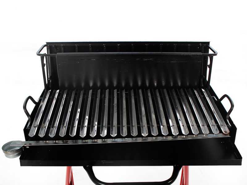 Pegoraro Angelo 214 Medium - Barbecue portable &agrave; bois et charbon - Pliant