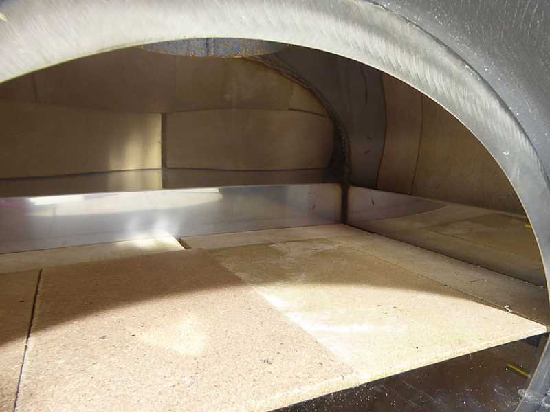 AgriEuro Mini Cibus - Four &agrave; bois pour pizza d'ext&eacute;rieur 70x50 - Capacit&eacute; de cuisson : 2 pizzas