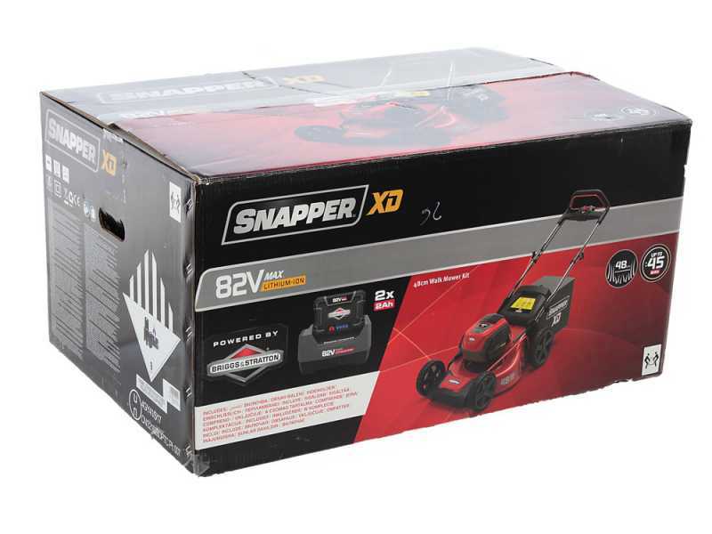 Tondeuse &eacute;lectrique &agrave; batterie Snapper ESXD19SPWM82K - 46 cm - tondeuse &agrave; gazon autotract&eacute;e