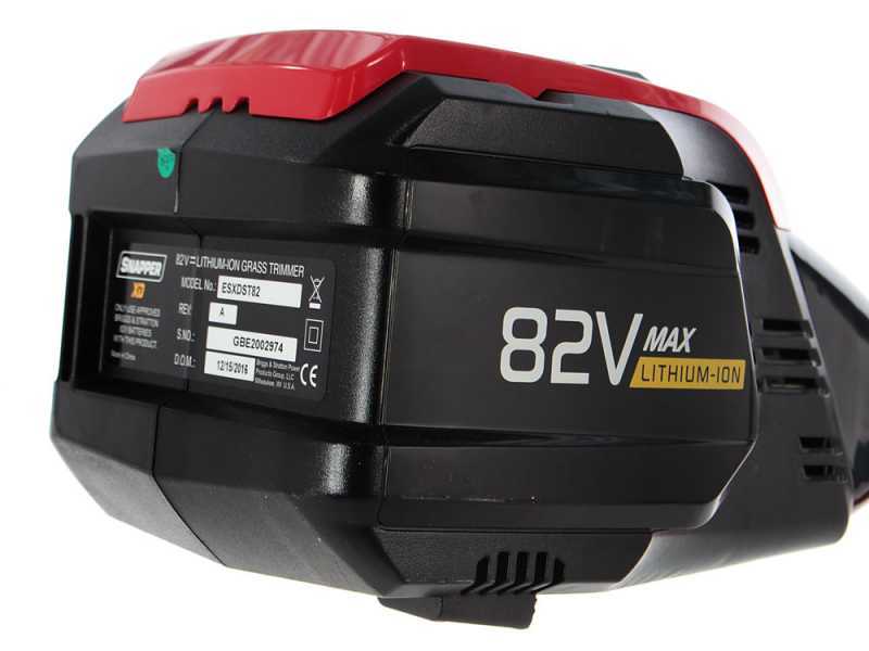 Snapper SXDST82 - D&eacute;broussailleuse &agrave; batterie - 82 V - SANS BATTERIE ET SANS CHARGEUR