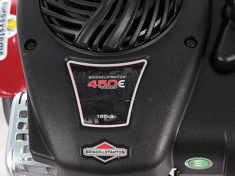Motobineuse Eurosystems E3-EVO RM avec moteur essence B&amp;S 4 temps 125 cm3