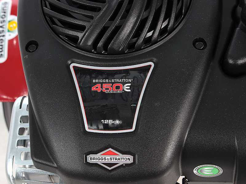 Motobineuse Eurosystems E3-EVO RM avec moteur essence B&amp;S 4 temps 125 cm3
