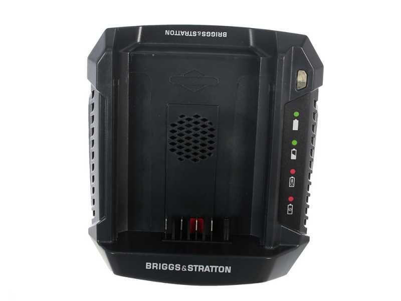 Tron&ccedil;onneuse Snapper SXDCS82 82V - 2 Ah avec batterie et chargeur de batterie Briggs&amp;Stratton