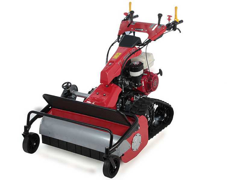 Ginko-MGM TT 886 HD - Tondeuse d&eacute;broussailleuse professionnelle &agrave; couteaux - Sur chenilles - Honda GX390