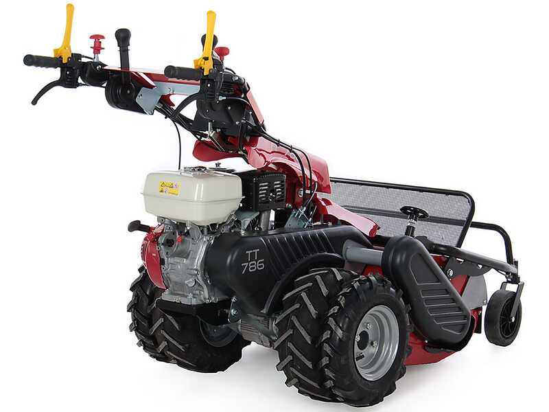 Ginko-MGM TT 786 - Tondeuse d&eacute;broussailleuse professionnelle &agrave; couteaux
