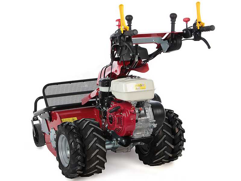 Ginko-MGM TT 786 - Tondeuse d&eacute;broussailleuse professionnelle &agrave; couteaux - Honda GX 270