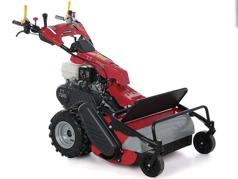 Ginko-MGM TT 786 - Tondeuse d&eacute;broussailleuse professionnelle &agrave; couteaux - Honda GX 270