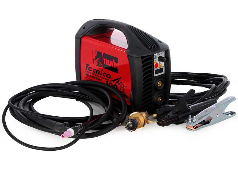 Poste &agrave; souder inverter TIG e MMA en courant continu Telwin TECNICA 190 Tig DC-Lift VRD - 170A - kit