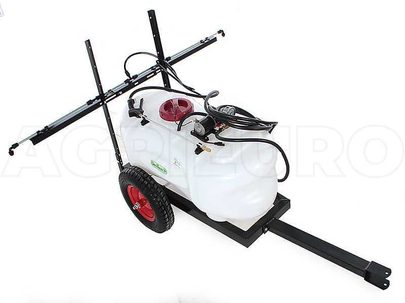 GeoTech CZ100D - Cuve de pulv&eacute;risation pour autoport&eacute;e - Pompe 12V - 100L
