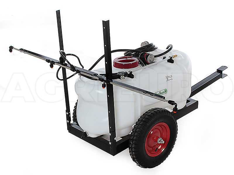 GeoTech CZ100D - Cuve de pulv&eacute;risation pour autoport&eacute;e - Pompe 12V - 100L