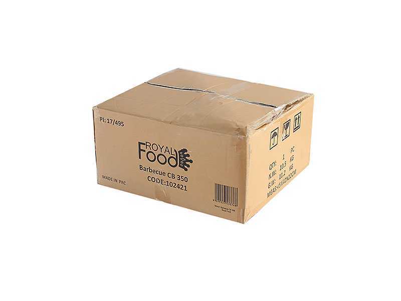 Royal Food CB 350 - Barbecue &agrave; charbon