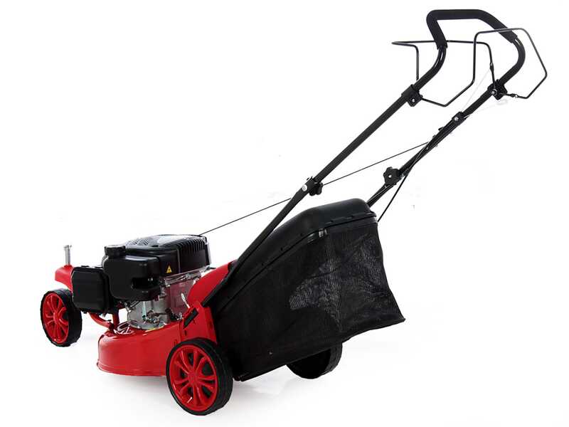 GeoTech Pro S42-3 BMSWG - Tondeuse &agrave; gazon thermique autotract&eacute;e - Monoroue pivotante 