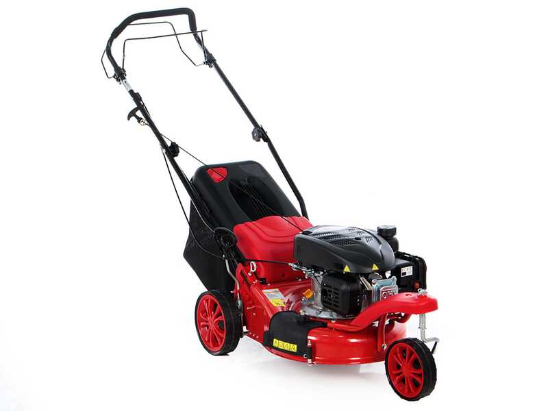 GeoTech Pro S42-3 BMSWG - Tondeuse &agrave; gazon thermique autotract&eacute;e - Monoroue pivotante 