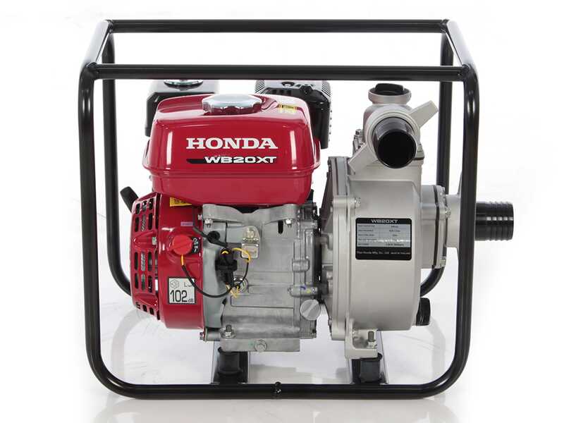 Honda WB20XT - Motopompe thermique auto-amor&ccedil;ante - Raccords 50 mm