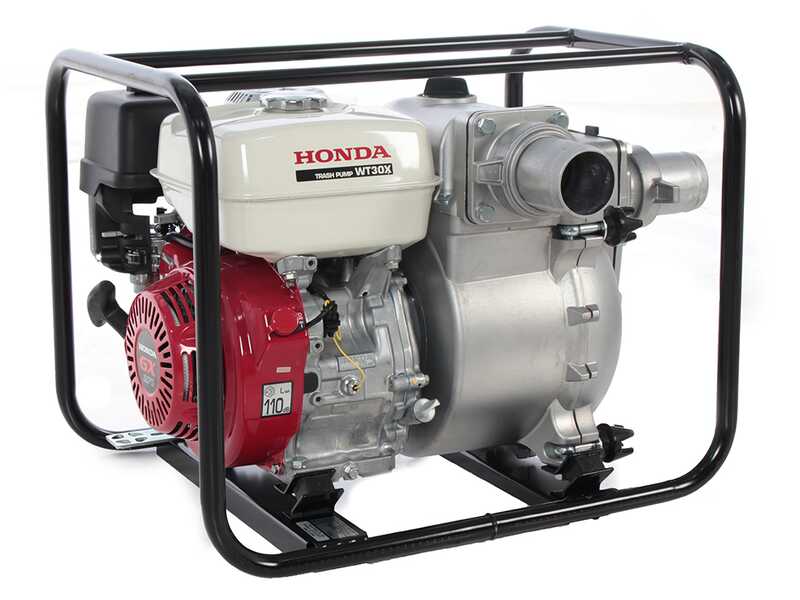 Honda WT30 - Motopompe thermique pour eaux charg&eacute;es - Raccords 80 mm