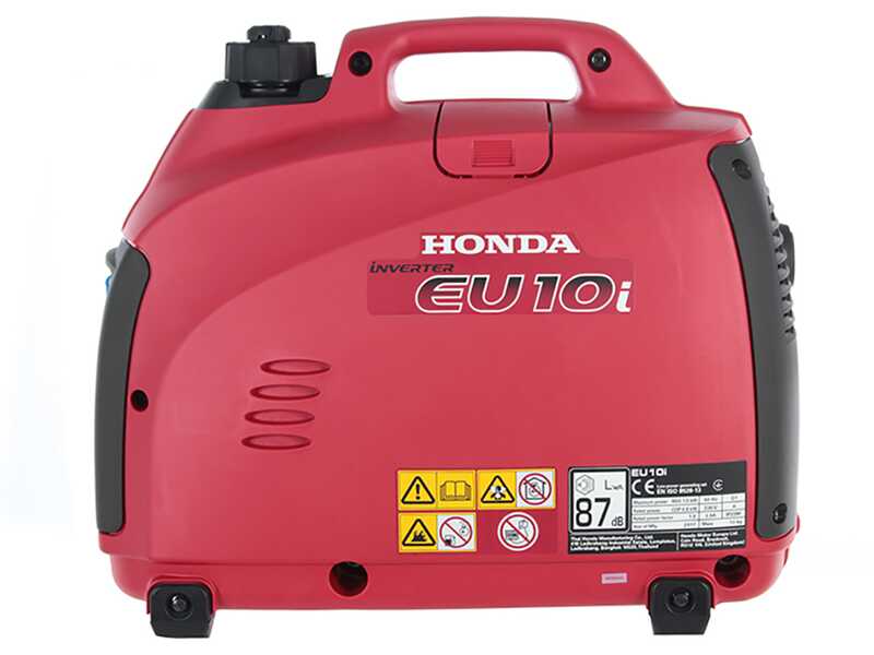 Honda EU10i - Groupe &eacute;lectrog&egrave;ne silencieux portable &agrave; onduleur 1 kW - Continu 0,9 kW Monophas&eacute;