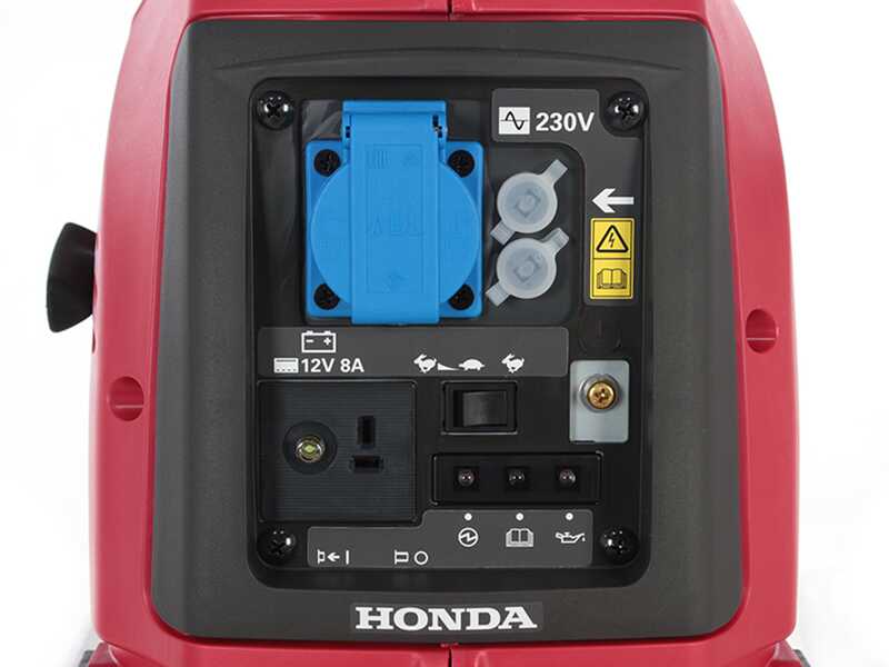 Honda EU10i - Groupe &eacute;lectrog&egrave;ne silencieux portable &agrave; onduleur 1 kW - Continu 0,9 kW Monophas&eacute;