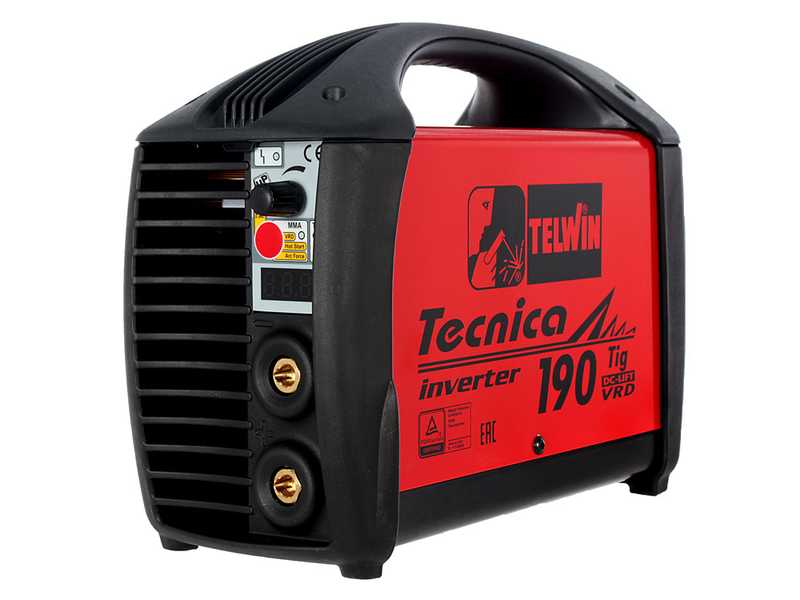 Poste &agrave; souder inverter TIG et MMA Telwin TECNICA 190 Tig DC-Lift - 170A - kit accessoires MMA