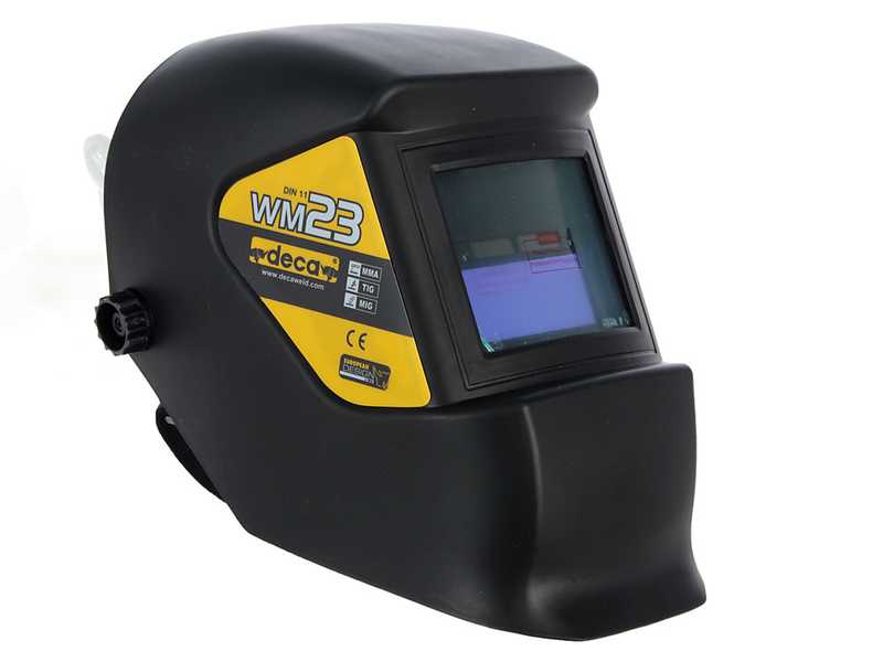 Poste &agrave; souder inverter MMA Deca SIL 313 - 130 A - 230V - accessoires + masque WM23