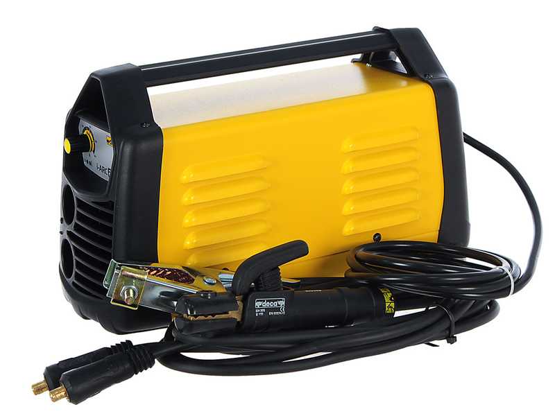 Poste &agrave; souder inverter MMA Deca i-ARC 217 GEN- 170 A - 230V - kit d'utilisation complet