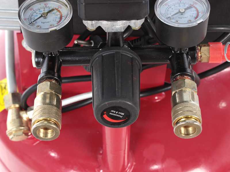 GeoTech AC50V-8-20 - Compresseur d'air &eacute;lectrique portatif - Moteur 2 CV - 50 L vertical