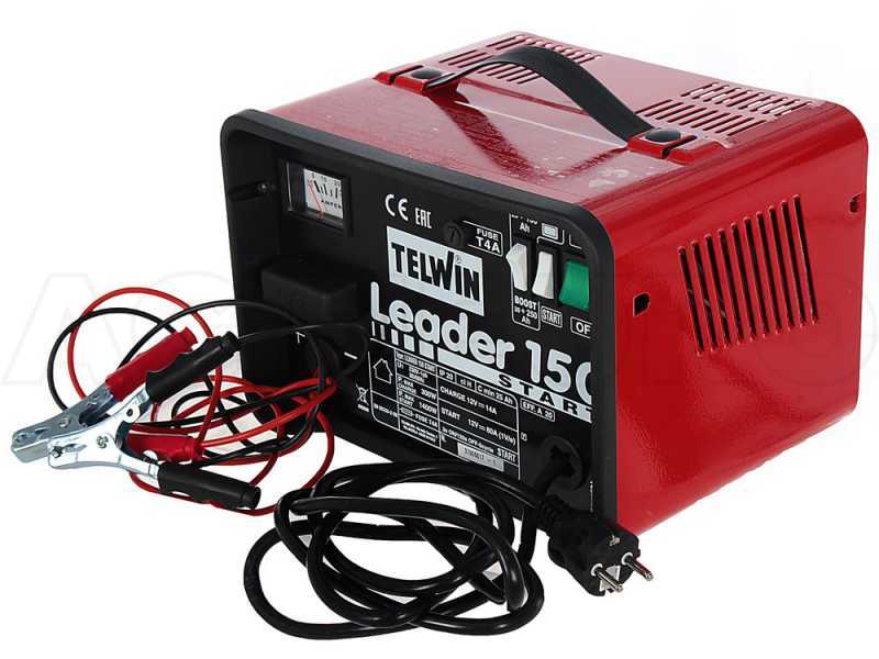 Telwin Leader 150 - Chargeur de voiture et d&eacute;marreur - batteries humides/d&eacute;marrage-arr&ecirc;t d'une tension de 12V