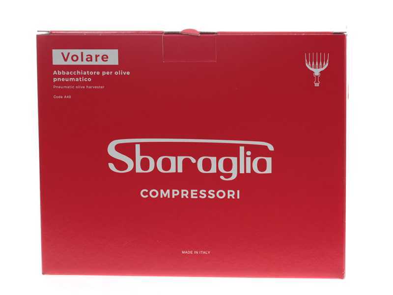 Sbaraglia Volare Turbo - Peigne vibreur pneumatique - secoueur d'olives &agrave; air comprim&eacute;