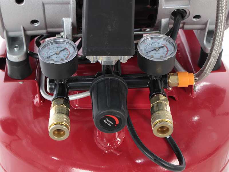 GeoTech S-AC50V-10-15C - Compresseur &eacute;lectrique oilless - Moteur 1.5 CV - 50 L Vertical silencieux