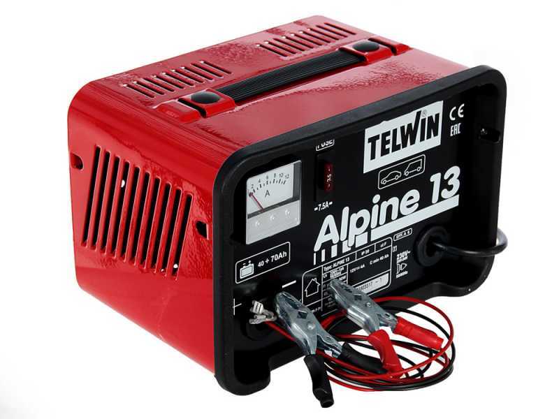 Telwin Alpine 30 Boost - Chargeur de batterie - batteries humides d'une tension de 12/24V - 800W