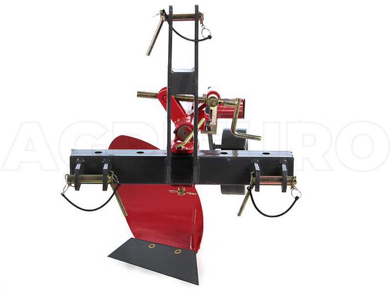 Geotech DP20 - Charrue mono-soc avec structure renforc&eacute;e - Pour tracteurs avec attelage &agrave; trois points