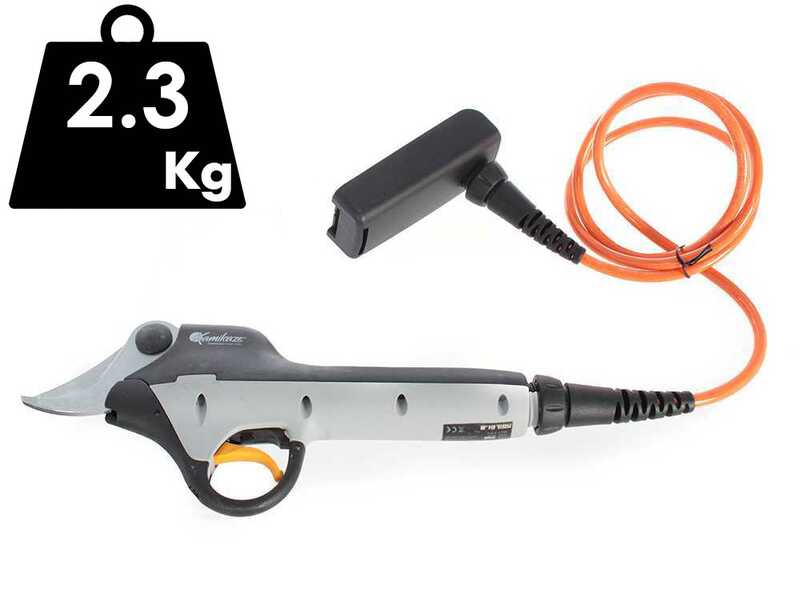 S&eacute;cateur &eacute;lectrique de taille Volpi Kamikaze KV501, batterie Li-ion 4,4 Ah &Oslash; max 30mm
