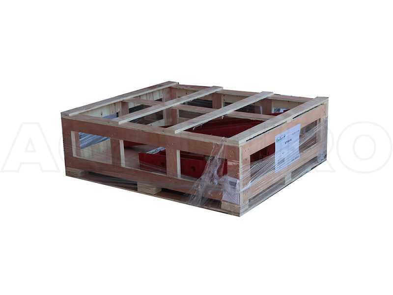Geotech DP35 - Charrue mono-soc - R&eacute;glage lat&eacute;ral manuel par vis - Pour tracteurs avec attelage &agrave; trois points