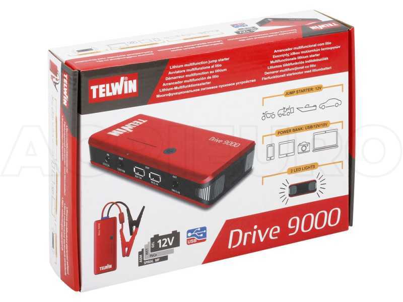 D&eacute;marreur portatif multifonction Telwin Drive 9000 - power bank