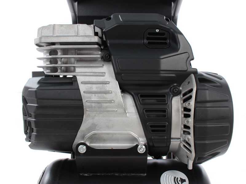 Compresseur &eacute;lectrique vertical Nuair sil air 244/10 PCM - moteur 1.5 HP - 10 L oilless - Silencieux