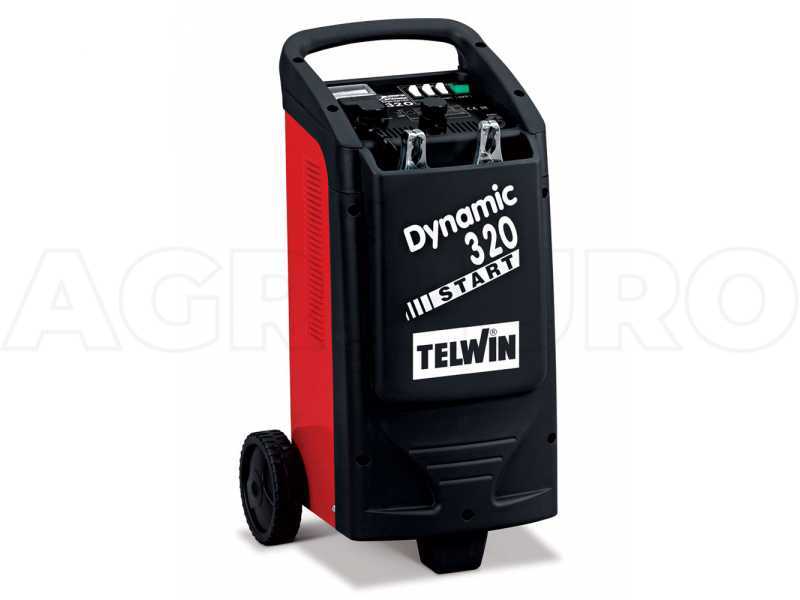 Telwin Dynamic 320 Start - Chargeur de voiture et d&eacute;marreur - batteries humides/d&eacute;marrage-arr&ecirc;t 12/24V