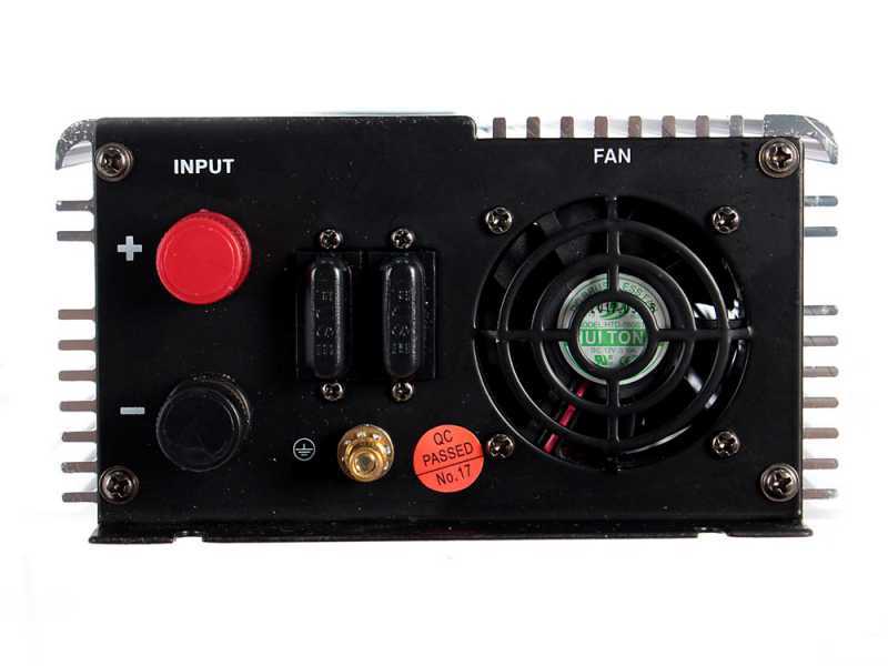 Telwin Converter 500 - Convertisseur de courant &agrave; onduleur de 12V CC &agrave; 230V CA - puissance 500W