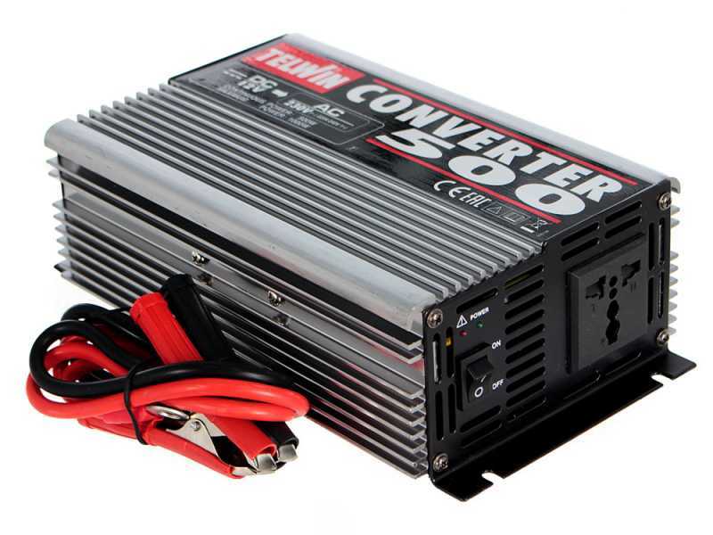 Convertisseur De Tension UMI 500W - 110V Vers 220V - 2 Prises - Blanc - Neuf Open Box