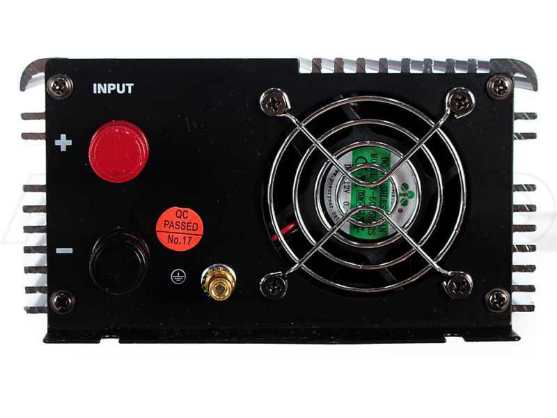 Telwin Converter 1000 - Convertisseur de courant &agrave; onduleur de 12V CC &agrave; 230V CA - puissance 1000W
