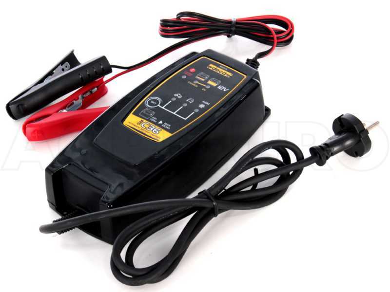 Deca SM C36 - Chargeur de voiture automatique - 12V - batteries de voiture et moto jusqu'&agrave; 75A