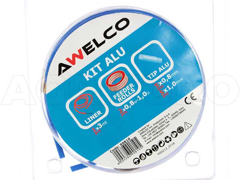 KIT ALU AWELCO - Kit soudure aluminium pour Awelco PULSEMIG 250