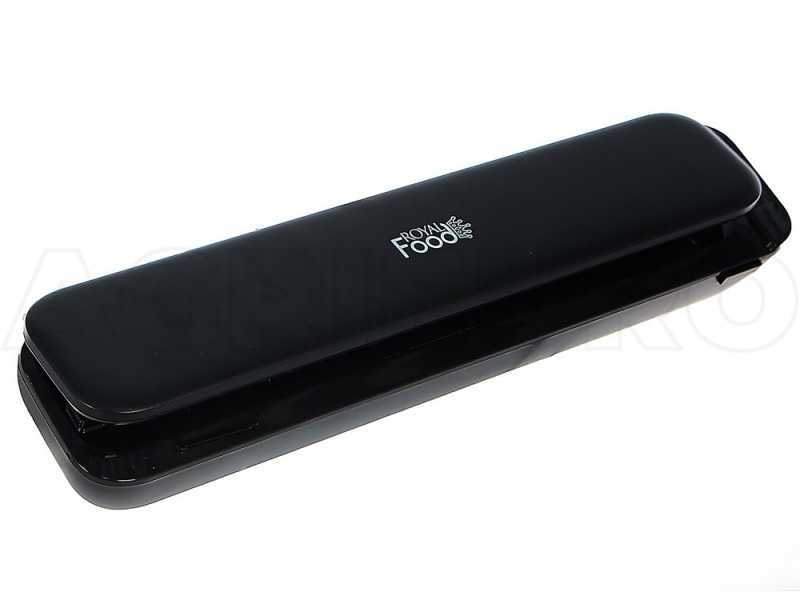 Royal Food VS30E Extra Slim Black - Machine sous vide - Barre de soudure de 30 cm 