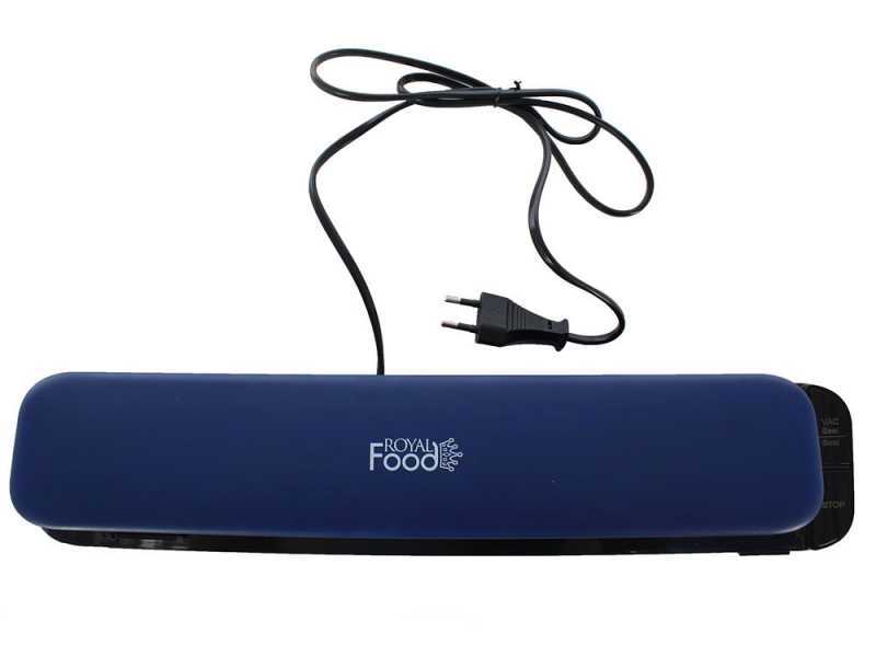 Machine sous vide automatique Royal Food VS30E Extra Slim BLUE - Ultra compacte et pratique