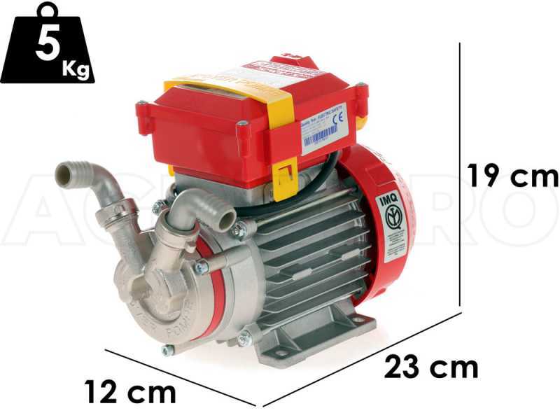 Pompe &eacute;lectrique de transfert en alliage inoxydant Rover Novax 20-M - &eacute;lectropompe